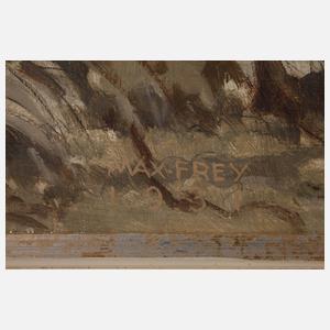 Prof. Max Frey, "Träumerei unter Blättern"