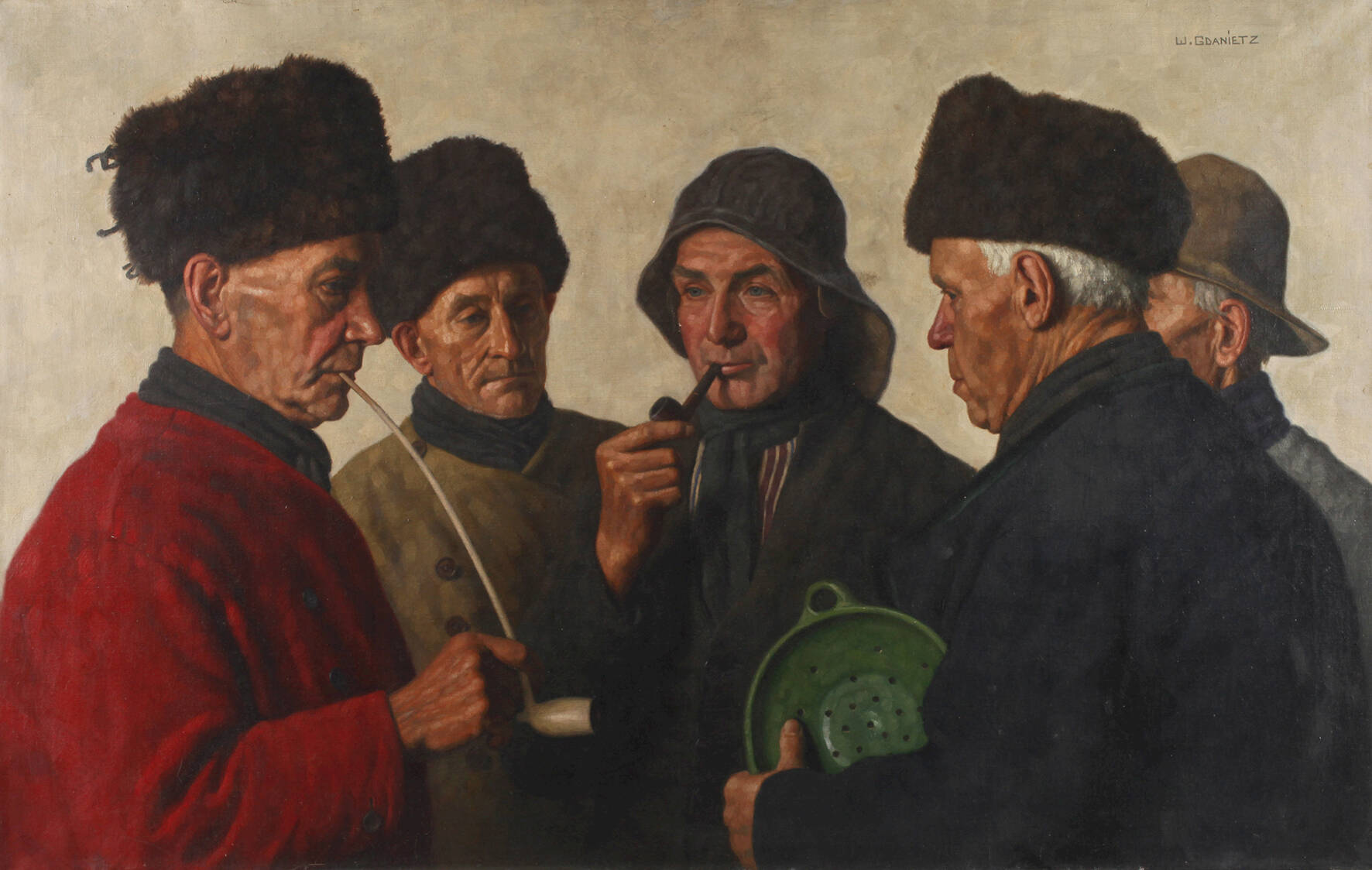 Wilhelm Gdanietz, "5 holländische Köpfe"