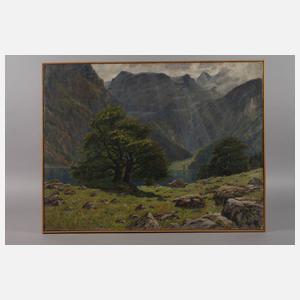 Oswald Gette, Am Gebirgssee