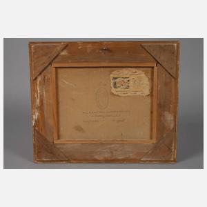 Prof. Hermann Gradl, Landschaft mit Paar