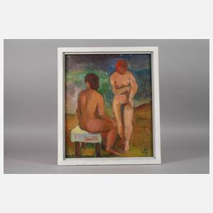 Karl Gunschmann, "Zwei Frauen"