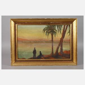 E. Haffner, Rast am Nil