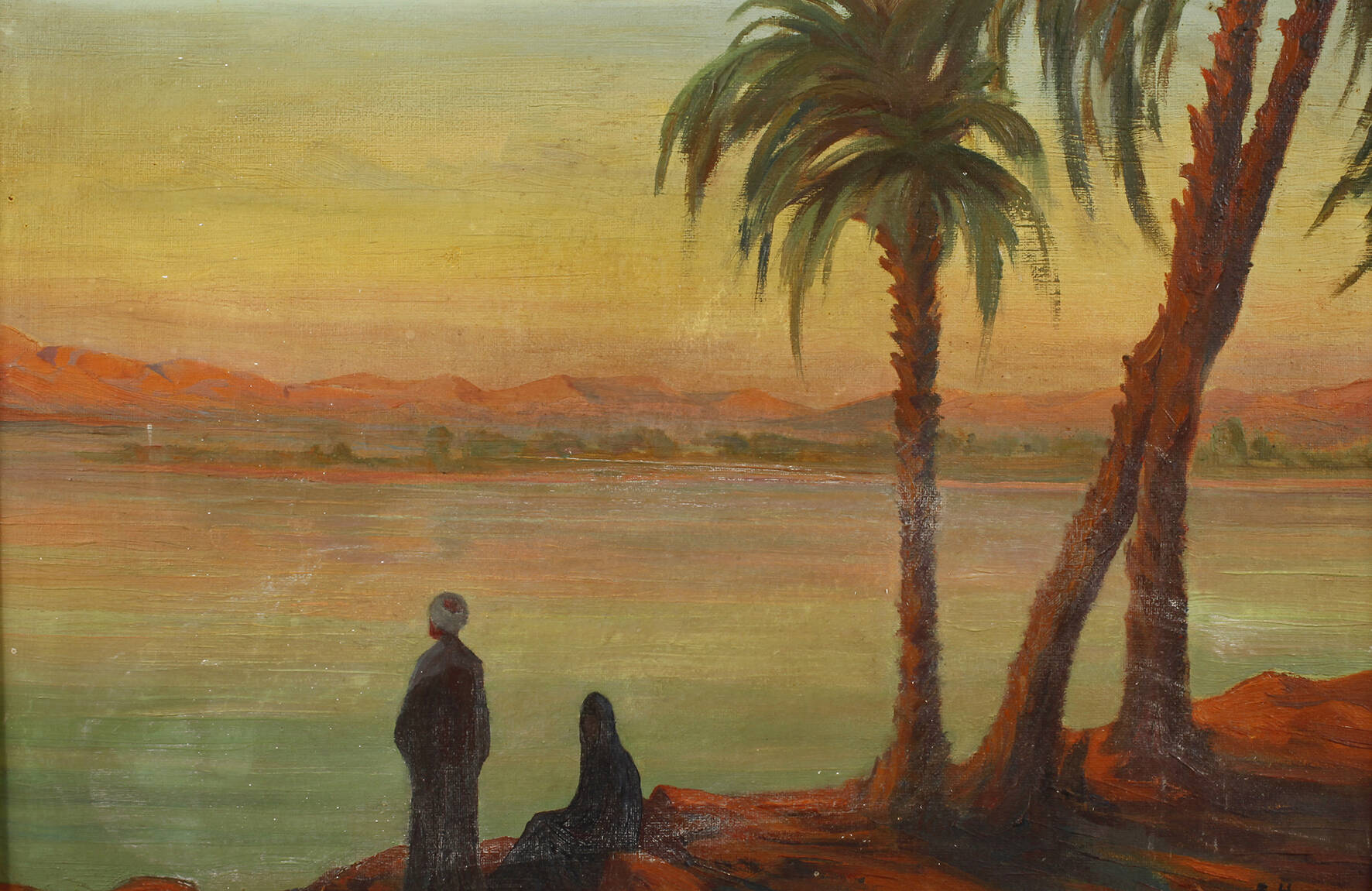 E. Haffner, Rast am Nil