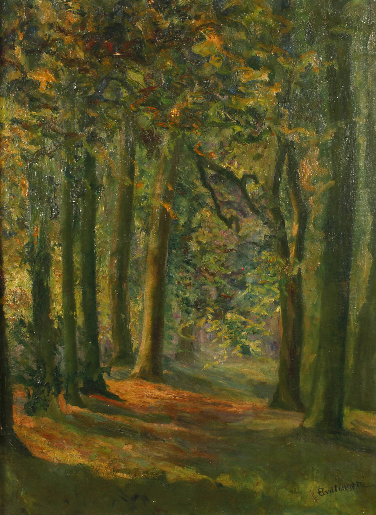 E. v. d. Hagen, Waldstück