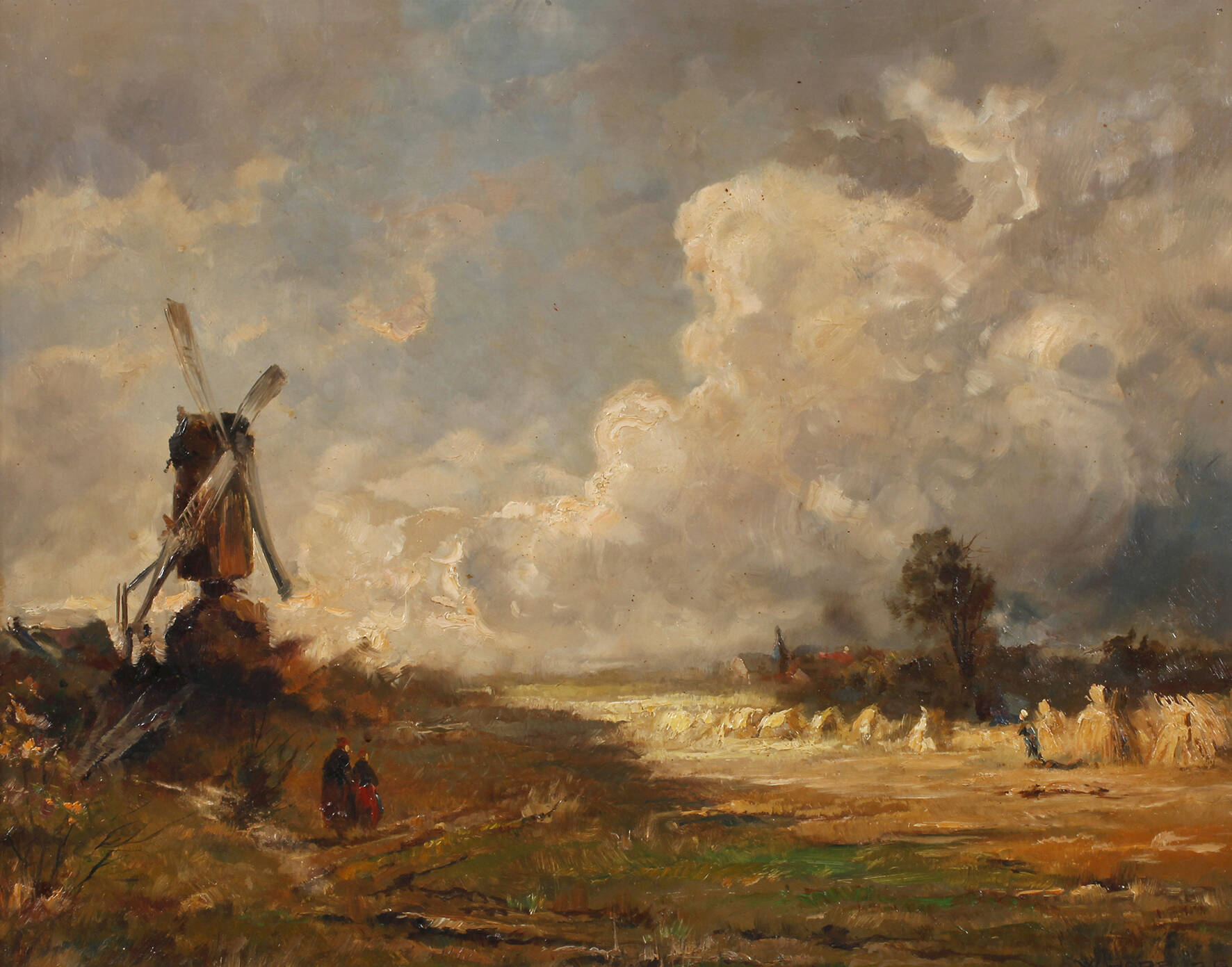 C. W. Harburg, "Alte Mühle"