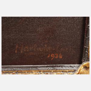 Walter Hartwig, Alte Dame Kaffee trinkend