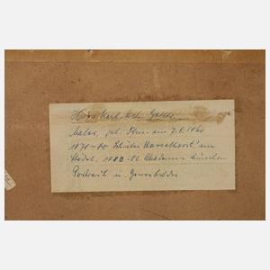 Karl Heinrich G. Hoers, attr., Die Bekanntmachung