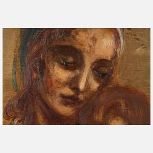 Walter Honeder, attr., Madonna mit dem Jesuskind