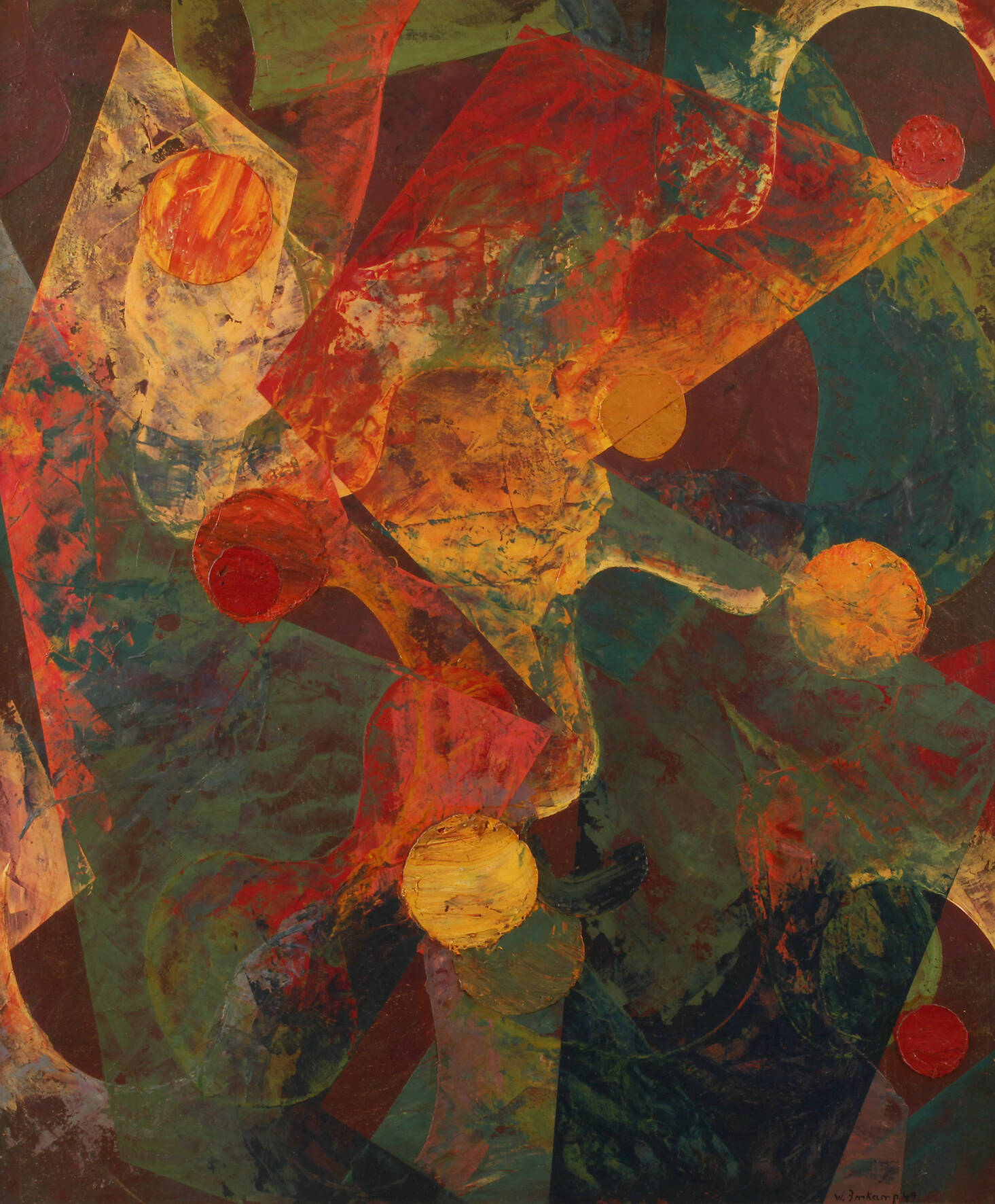 Prof. Wilhelm Imkamp, Abstrakte Komposition