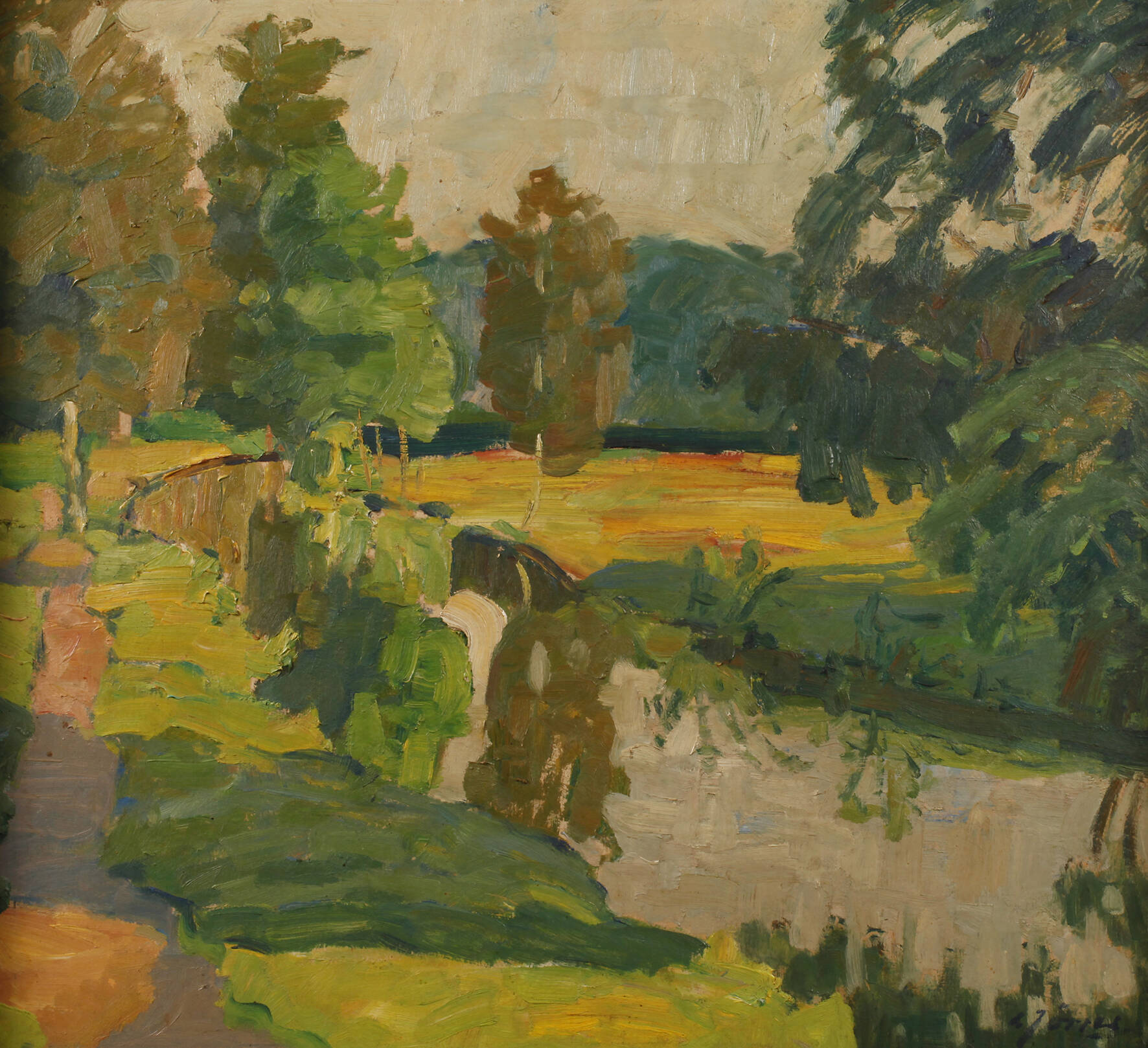Carl Jörres, Sommer am Kanal