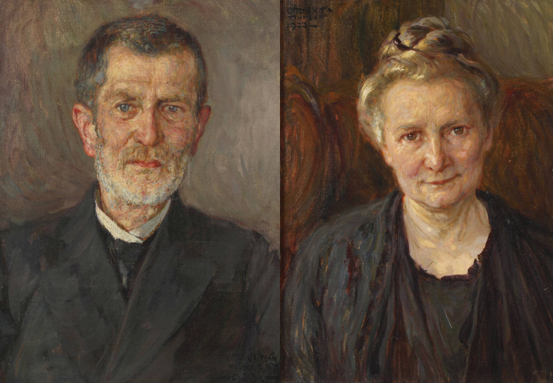 Otto Jung, Paar Bildnisse