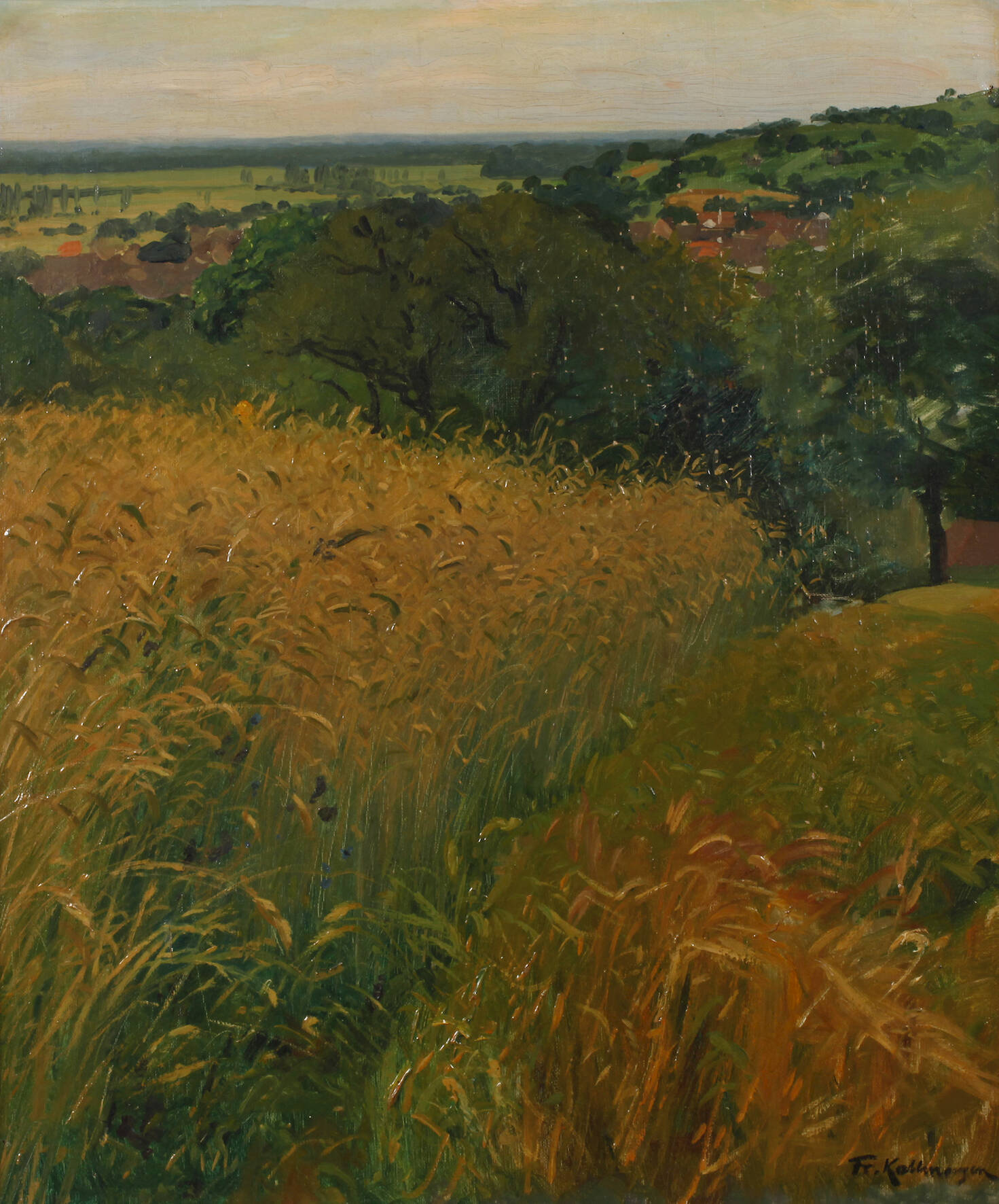 Prof. Friedrich Kallmorgen, Sommerlandschaft