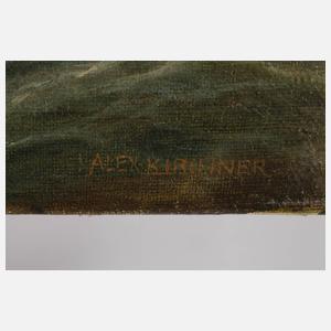 Alexander Kirchner, Segelschiff auf hoher See