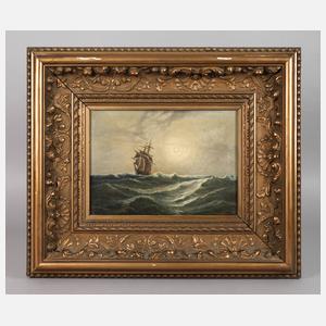 Alexander Kirchner, Segelschiff auf hoher See