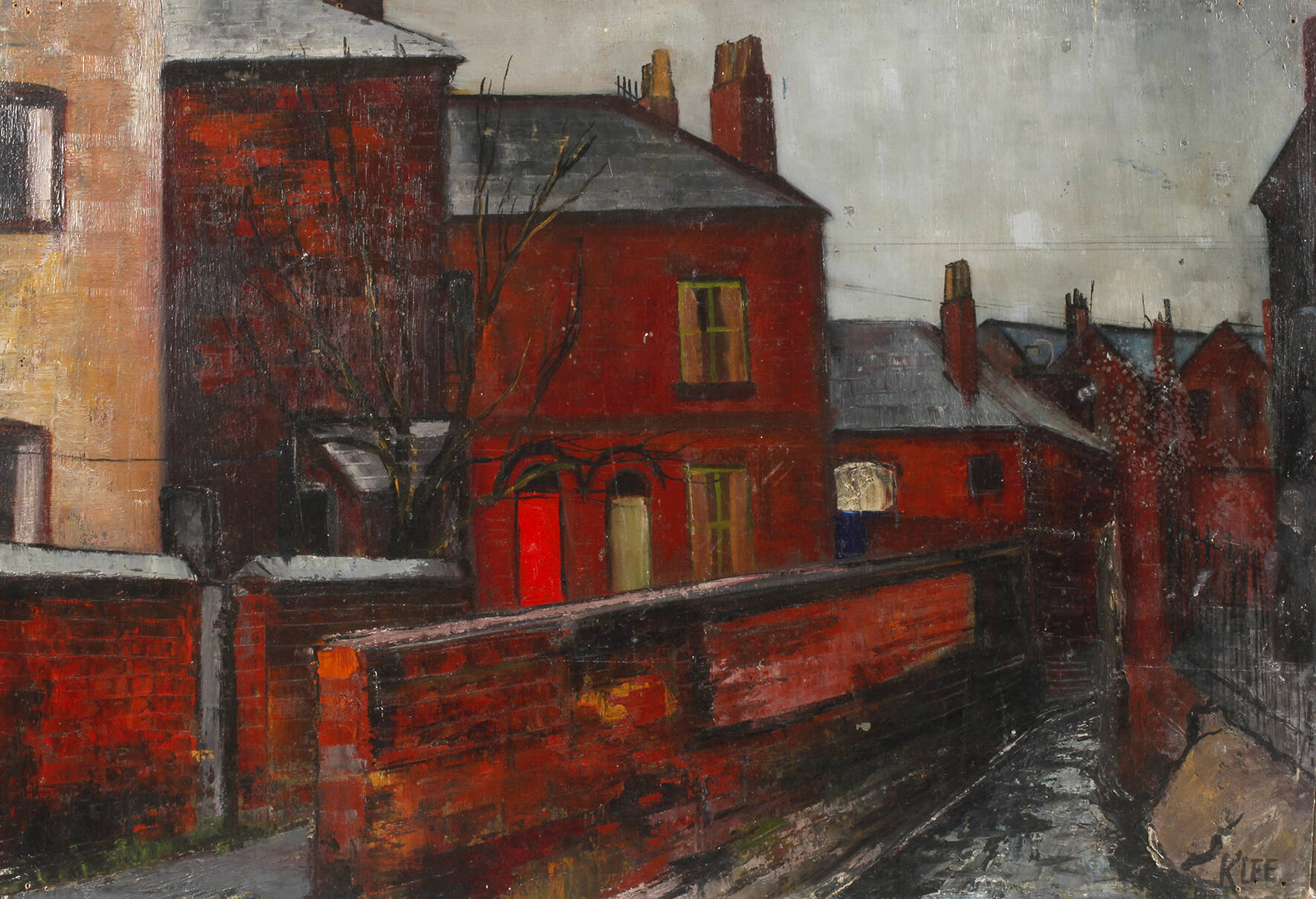 Klee, Häuser am Fluss