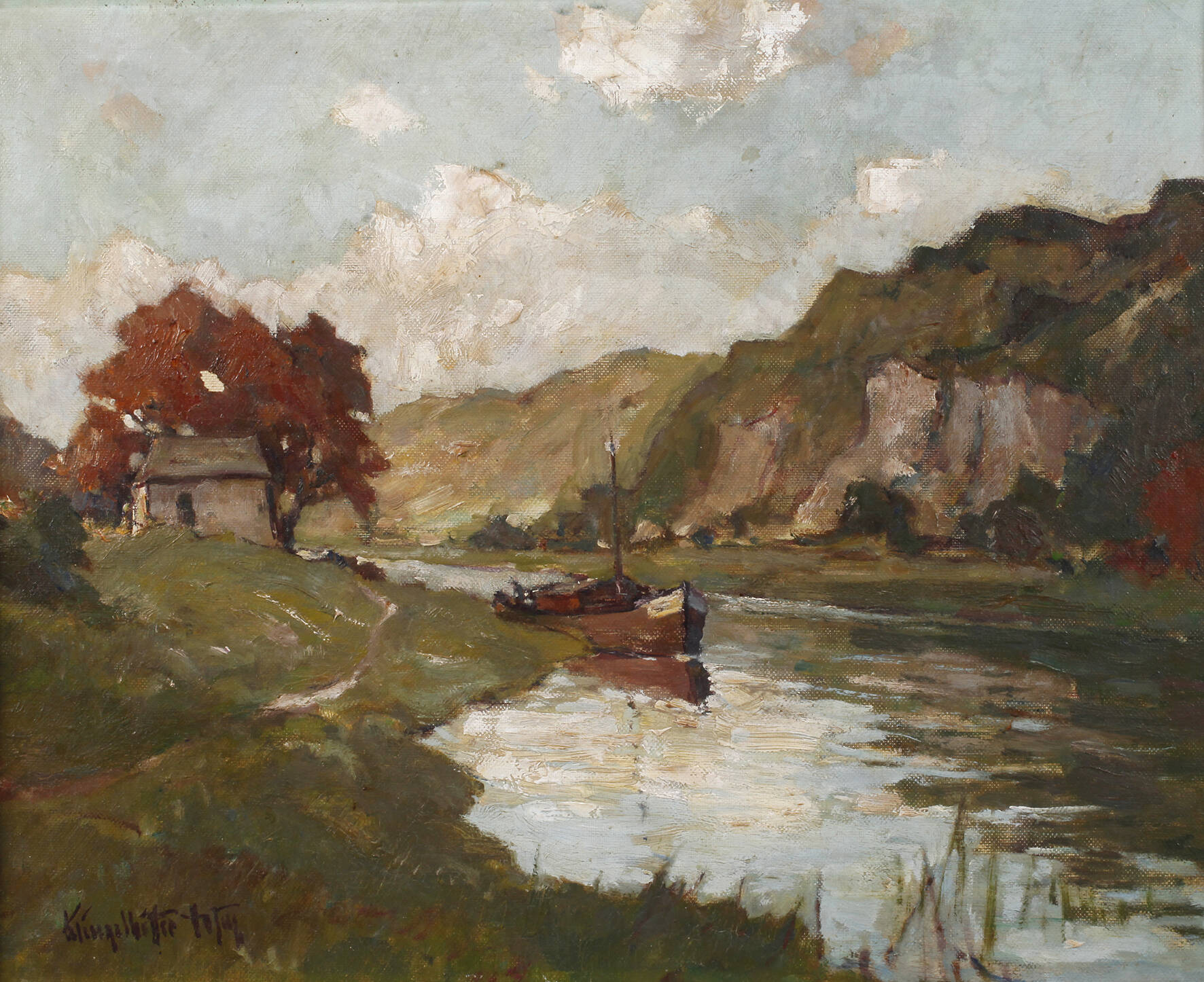 Albert Hanns Klingelhöffer-Hofmann, Am Fluss
