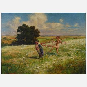 Hans Koberstein, Tanzender Akt mit Marabu