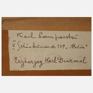 Karl Lamparski, "Erzherzog Karl Denkmal"