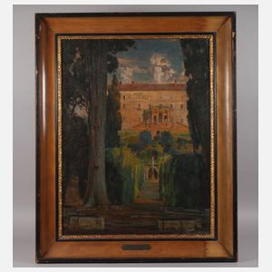 Prof. Carl Langhammer, Villa d´Este in Tivoli