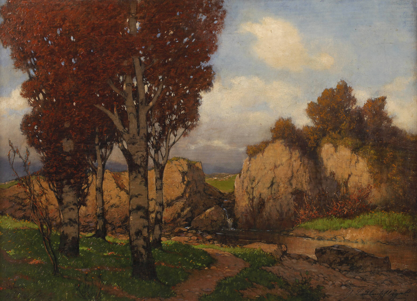 Gustav Wilhelm Lautenschläger, An der Quelle