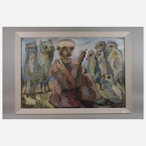 Prof. Rudolf Lemke, attr., "Janus"