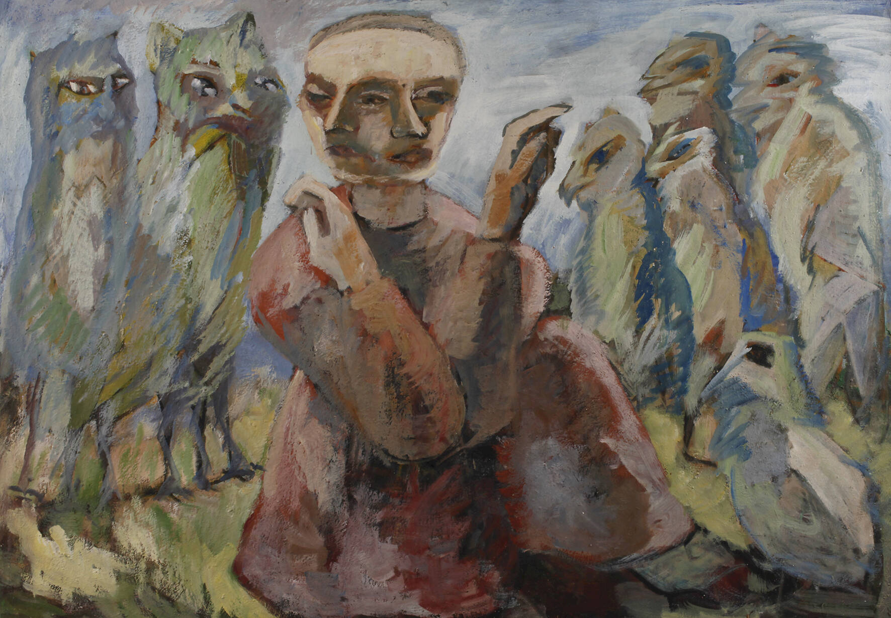 Prof. Rudolf Lemke, attr., "Janus"