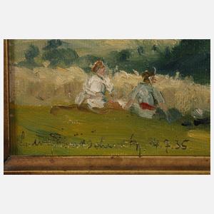 Ludwig Lindschmitz, Sommer am Vogelsberg