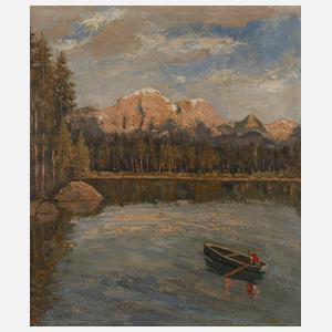 Prof. Luigi Losito, Am Gebirgssee