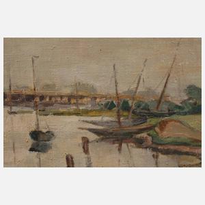 Else Luthmer, "Landschaft von Hiddensee"