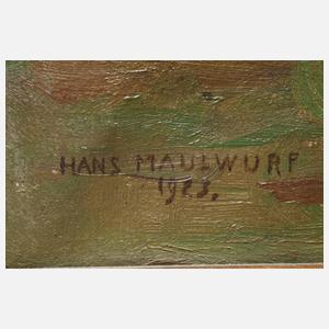 Hans Maulwurf, Blick auf Oberburg