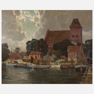 Erich Mercker, Ansicht von Putzig bei Danzig