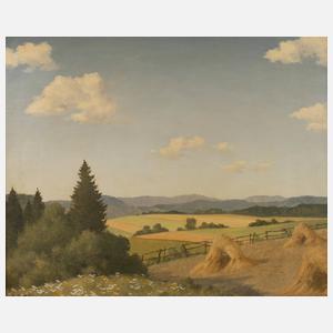 M. Merker, Sommerlandschaft