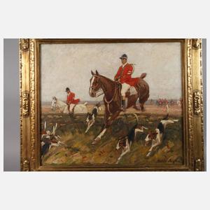 Arnold Moeller, "Hubertusjagd"