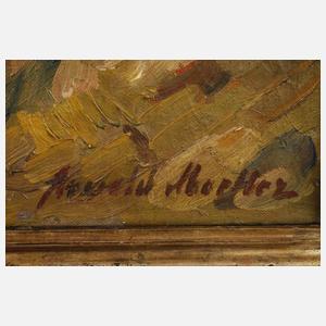 Arnold Moeller, "Hubertusjagd"