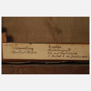 Arnold Moeller, "Hubertusjagd"