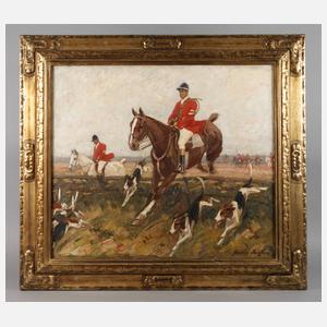 Arnold Moeller, "Hubertusjagd"