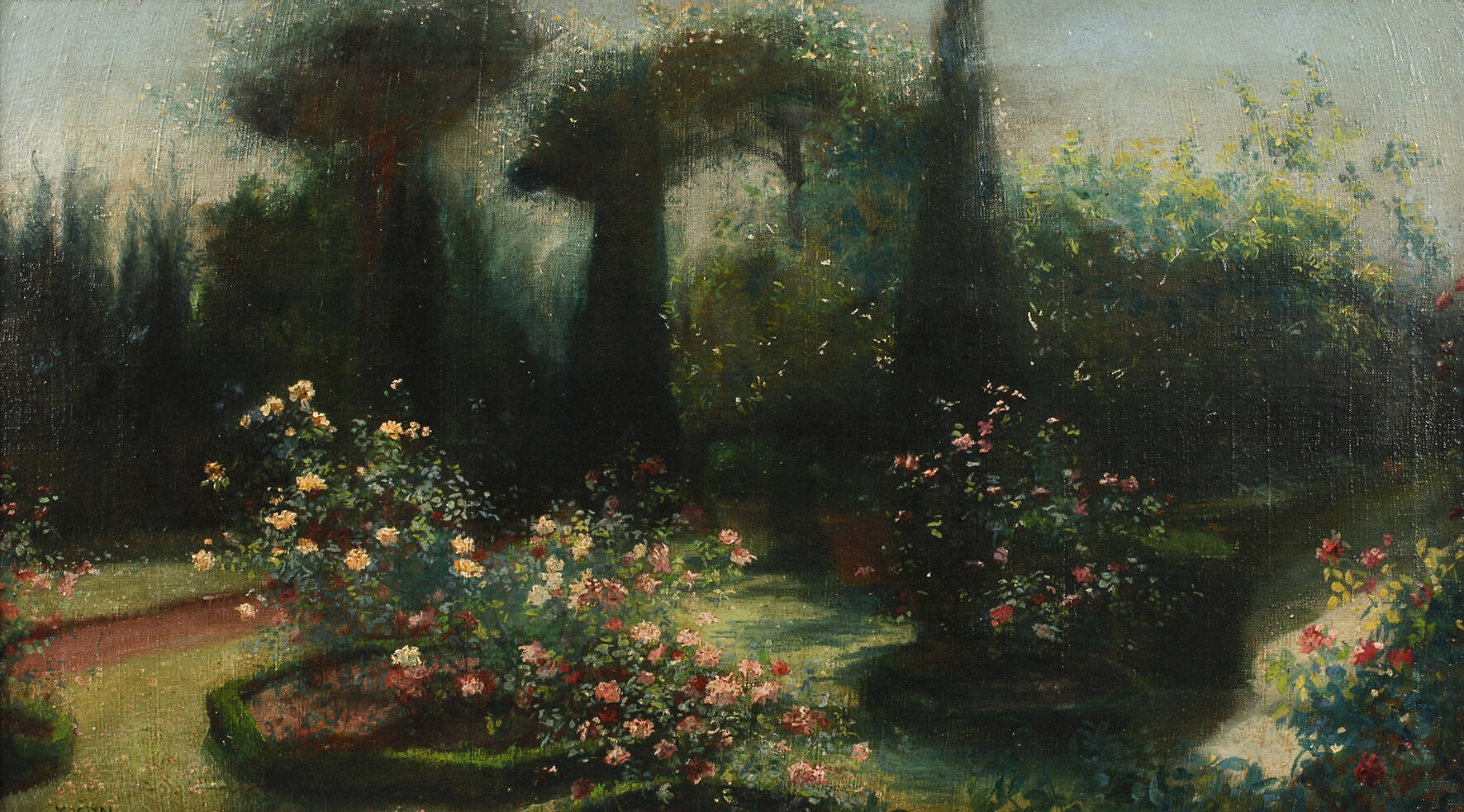 Tom Mostyn, Mystische Parklandschaft