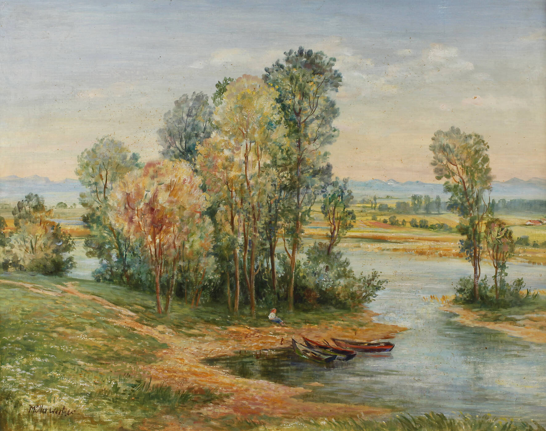 Peter Paul Müller-Werlau, Flusslandschaft