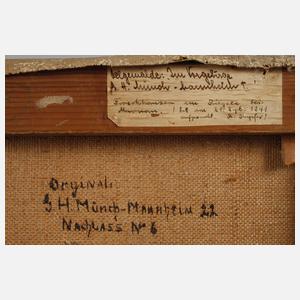 Gustav Heinrich Münch-Mannheim, Im Vorgebirge