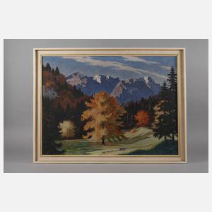 Gottfried Niemann, Alpspitze mit Waxenstein