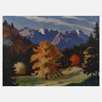 Gottfried Niemann, Alpspitze mit Waxenstein111