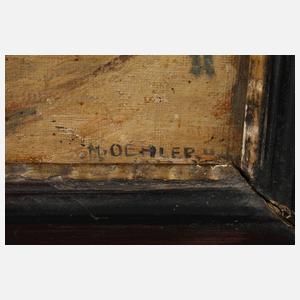 Max Oehler, Blick auf die Frauenkirche in München