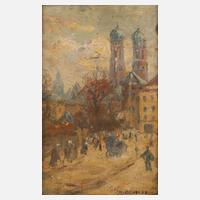 Max Oehler, Blick auf die Frauenkirche in München111