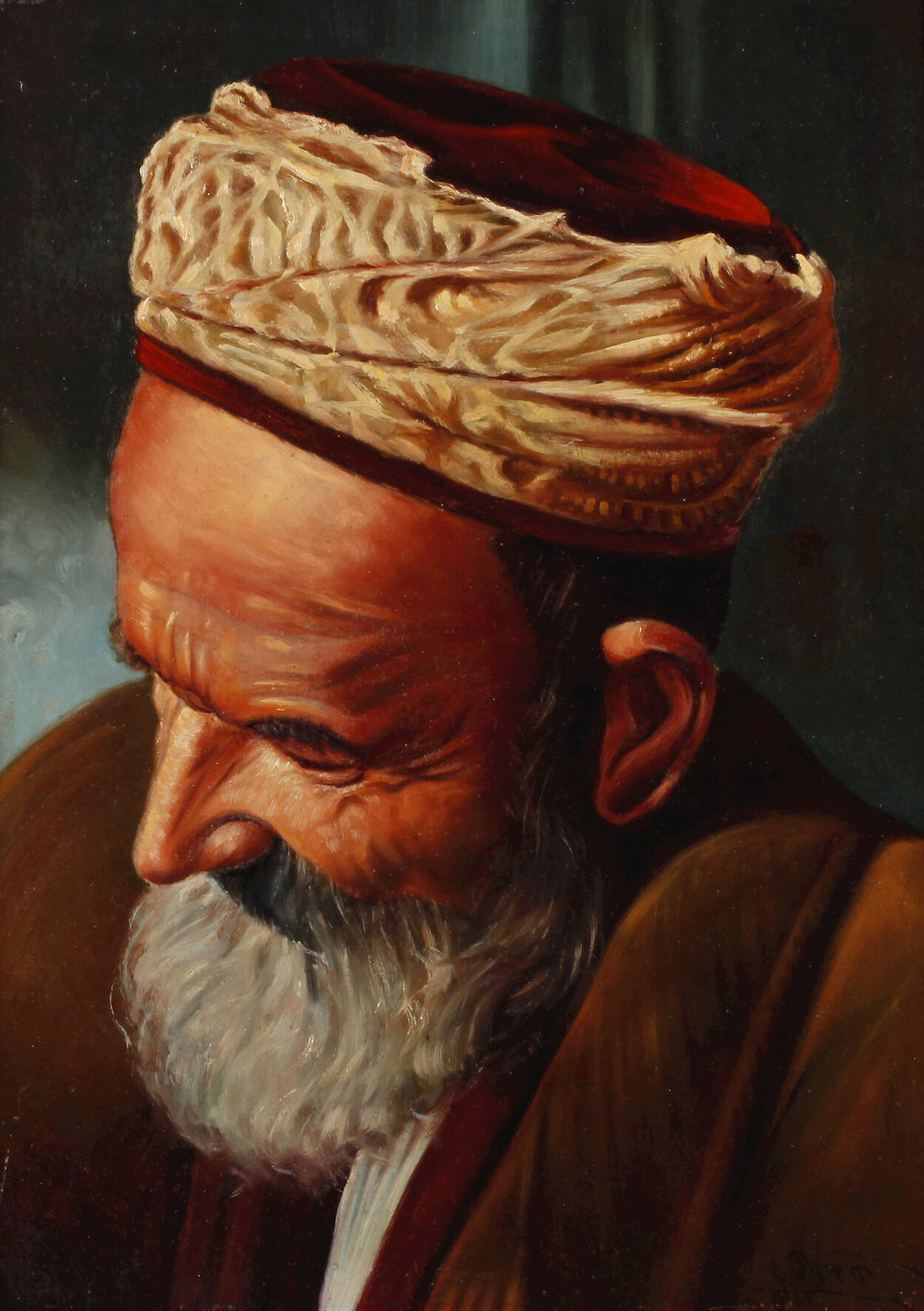 C. Pira, Portrait eines Turkmenen