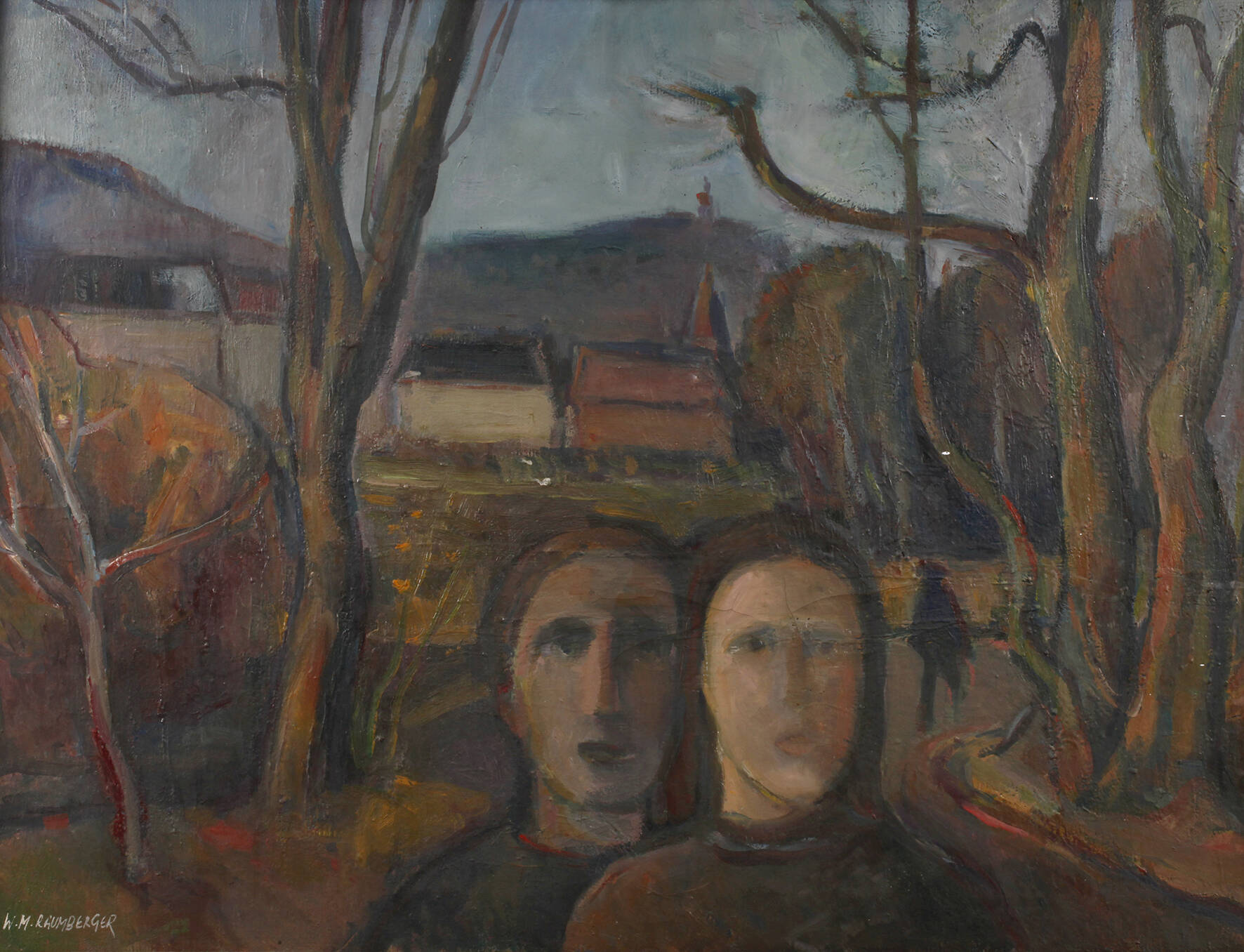 Wilhelm Manfred Raumberger, Herbstlandschaft