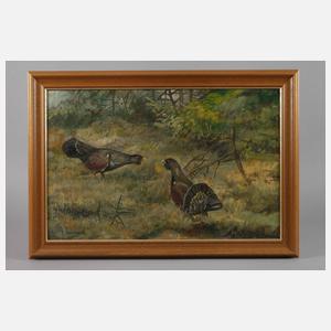 Friedrich Reimann, Balzende Auerhähne