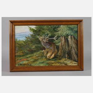 Friedrich Reimann, Röhrender Hirsch