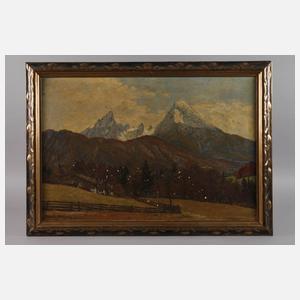 Georg Renoth, Der Watzmann bei Berchtesgaden