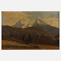 Georg Renoth, Der Watzmann bei Berchtesgaden111