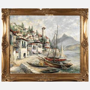 E. Richter, Mediterrane Küstenlandschaft